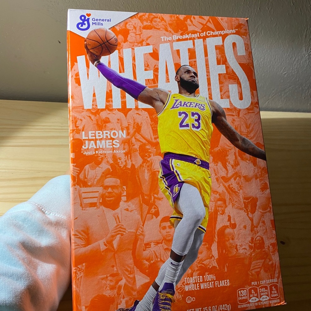 Lebron James Wheaties